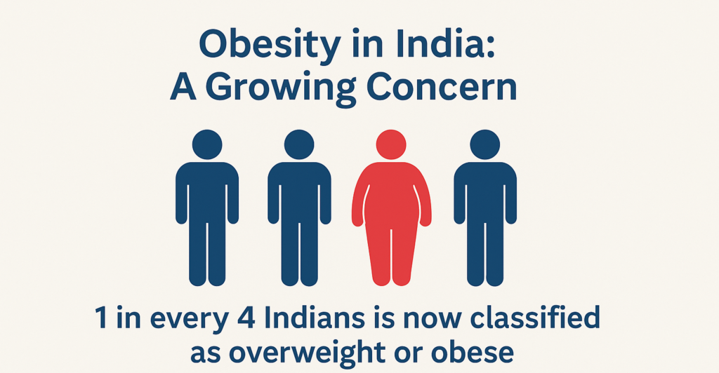Prevalence of Obesity in India