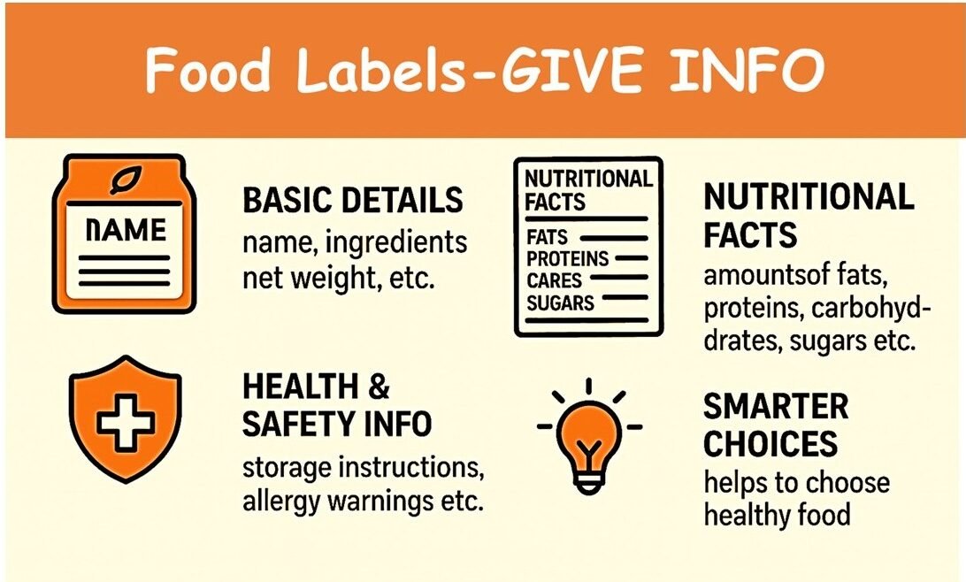Food Labels - Give Basic Info
