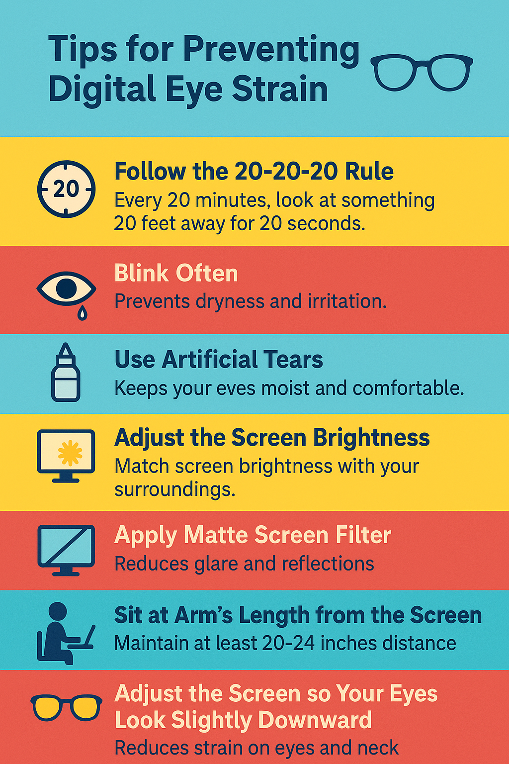Simple Fixes to Reduce and Prevent Digital Eye Strain