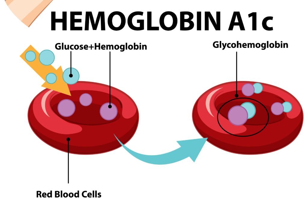 Glycated Hemoglobin Formation in RBC