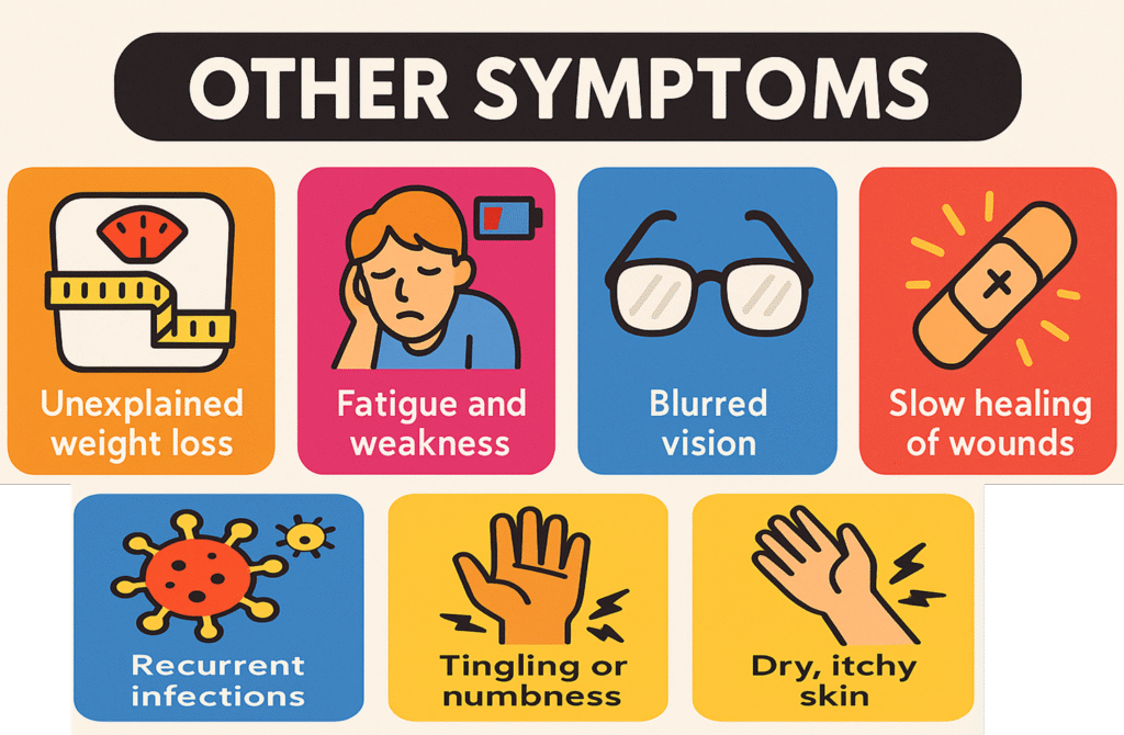 Other Symptoms of Diabetes