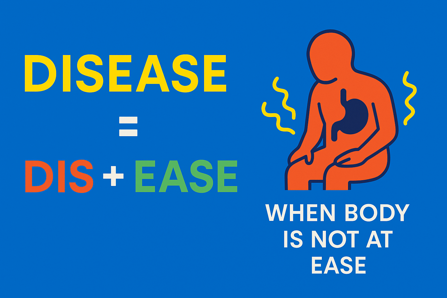 Poster Showing Defiinition of Disease