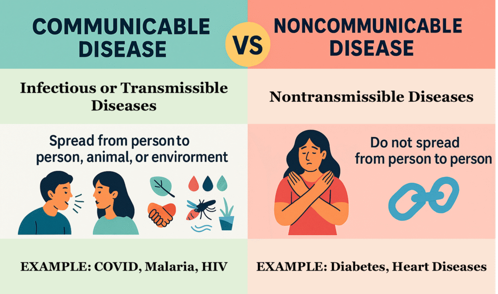 Communicable Vs Noncommunicable Diseases