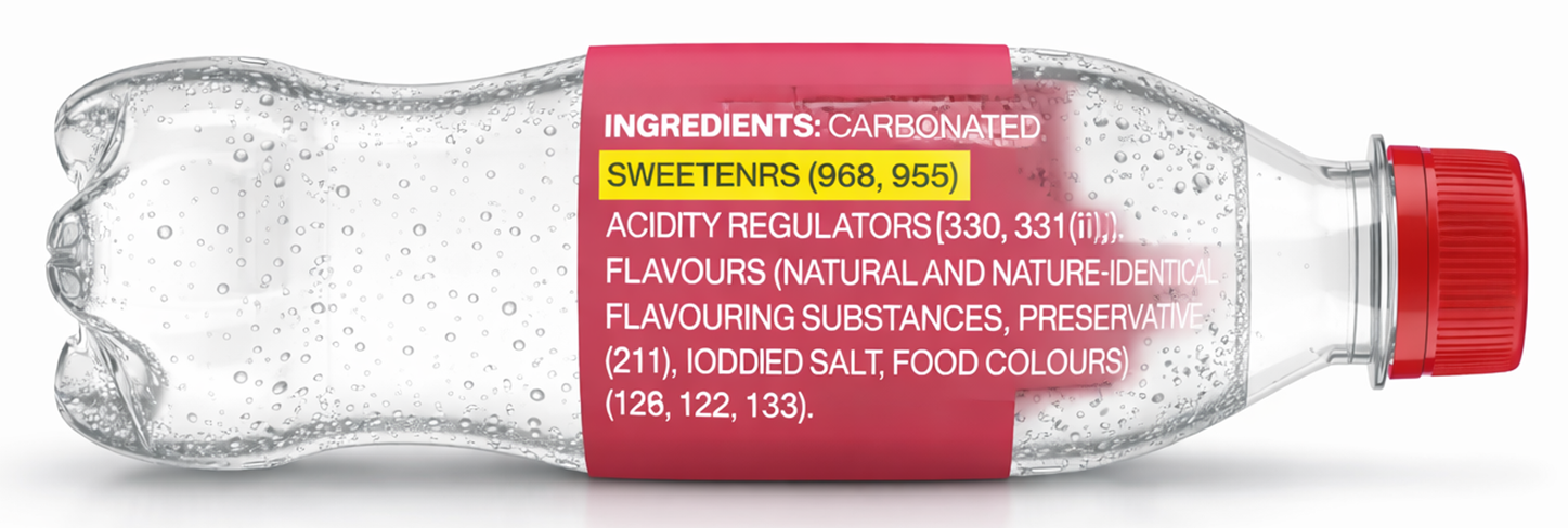 Sweeteners in Sugar-Free Drinks