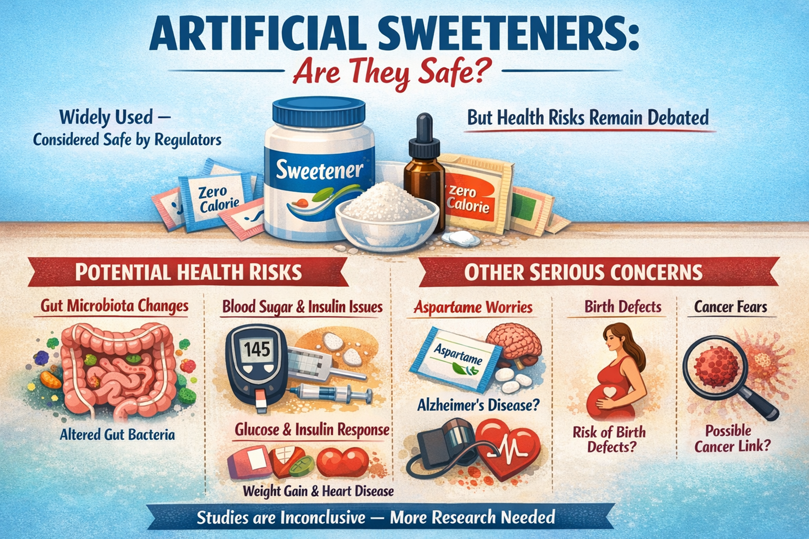 Artifical Sweeteners Safety Concerns