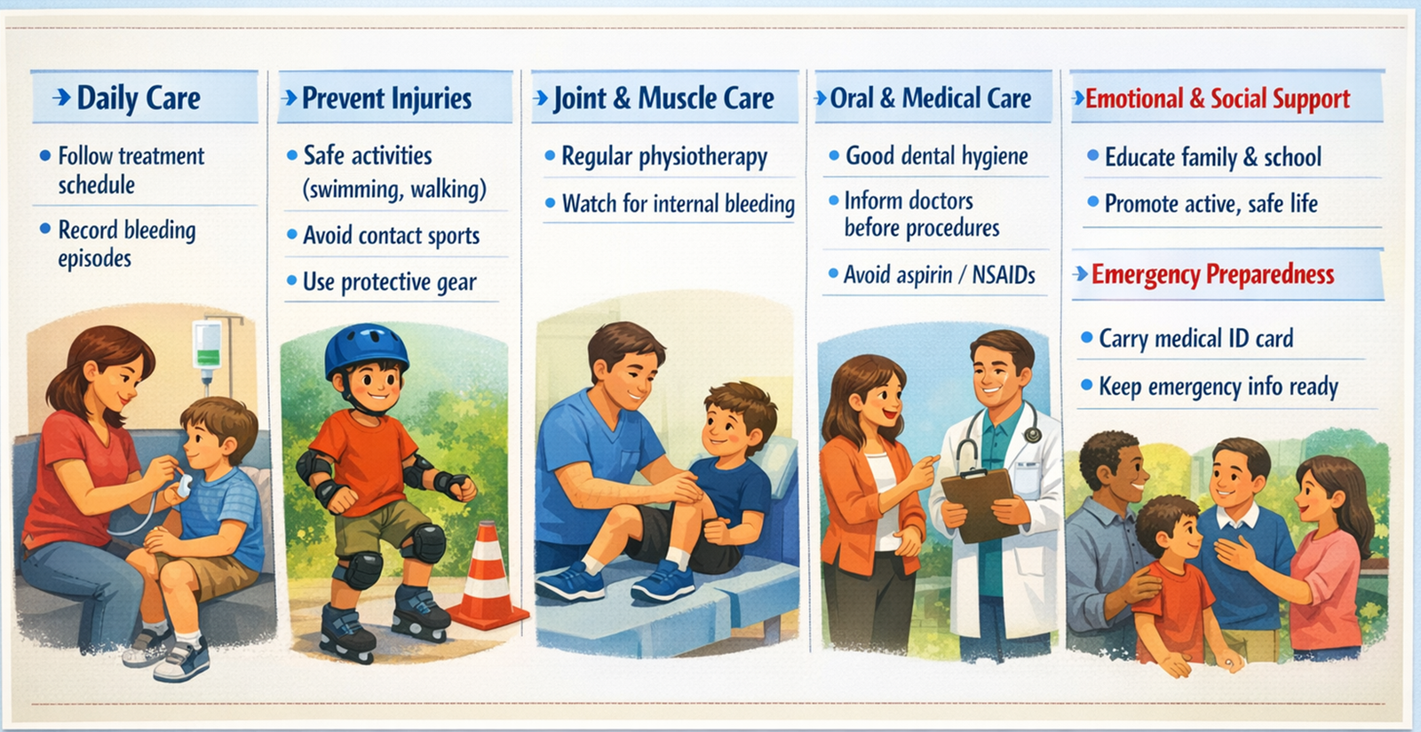 Caring for Hemophilia patients
