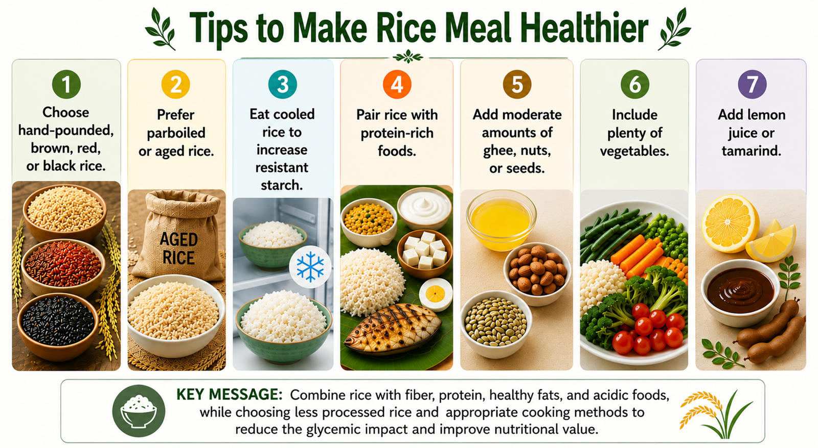 Tips to Make Rice Meal Healthy